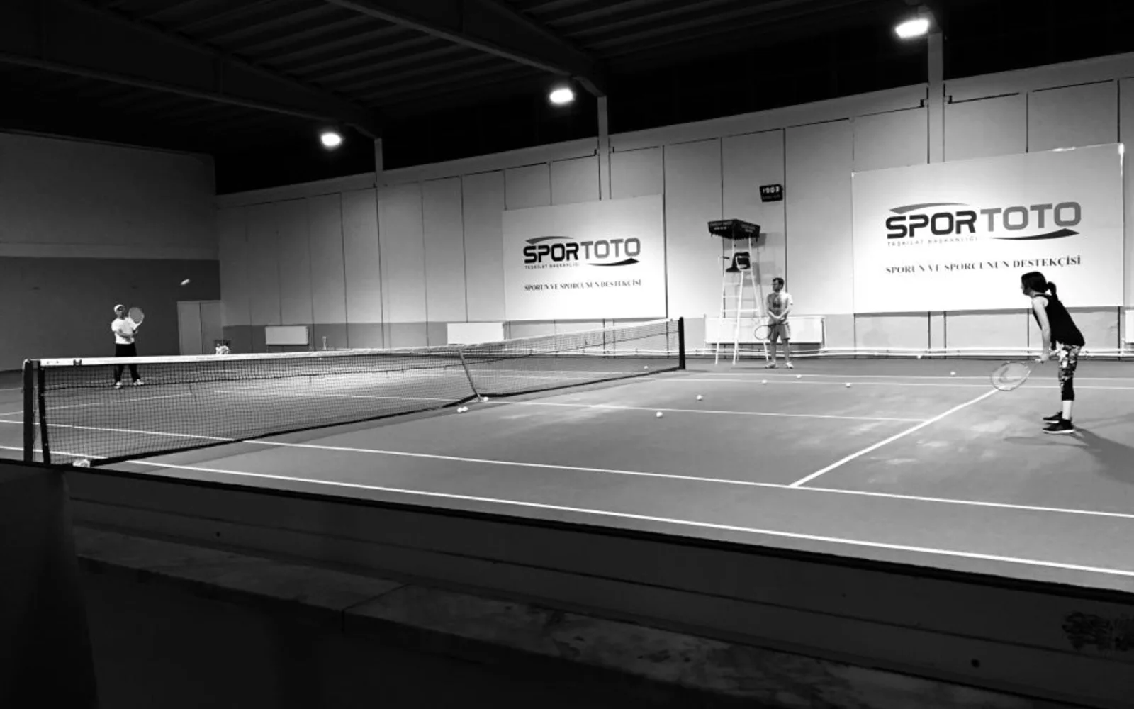atlı tenis tesis görünümü