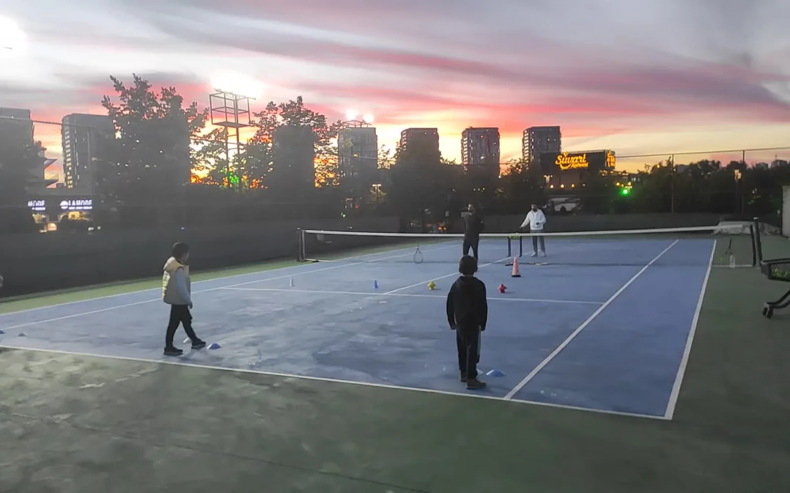 Batıkent Tenis Akademisi tesis görünümü