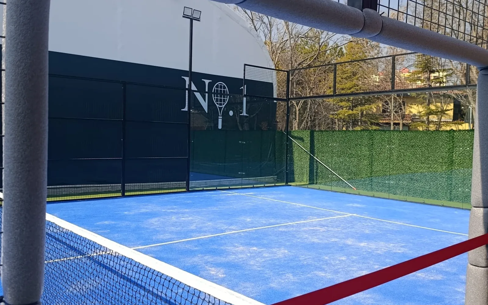 No 1 Padel tesis görünümü