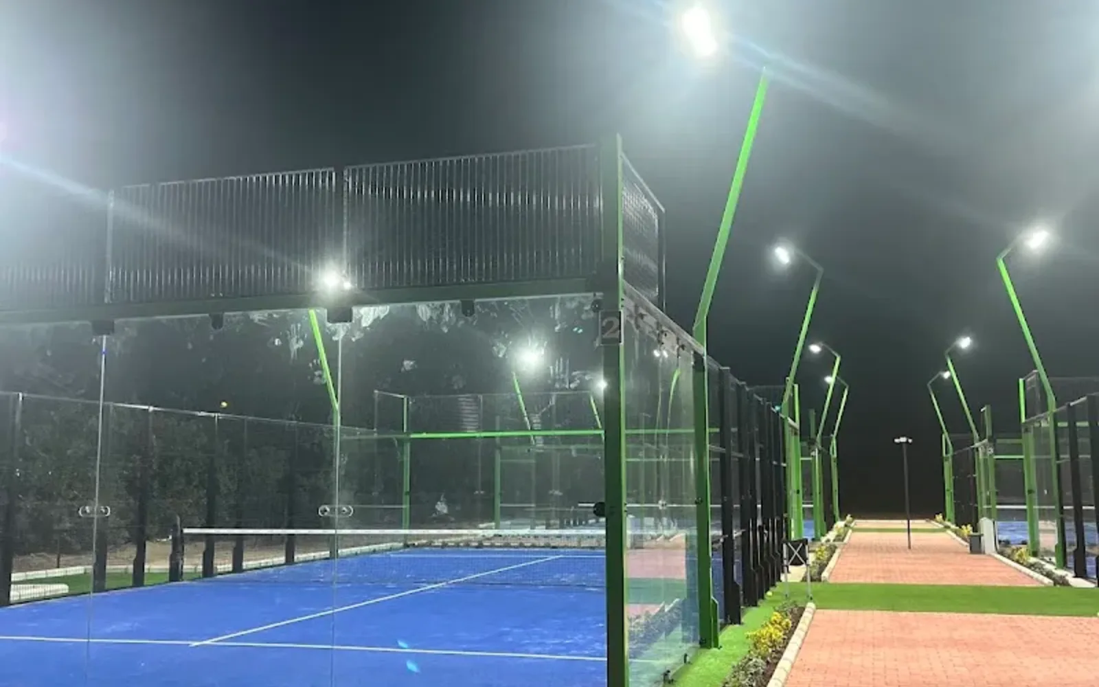 Antalya Padel Club tesis görünümü