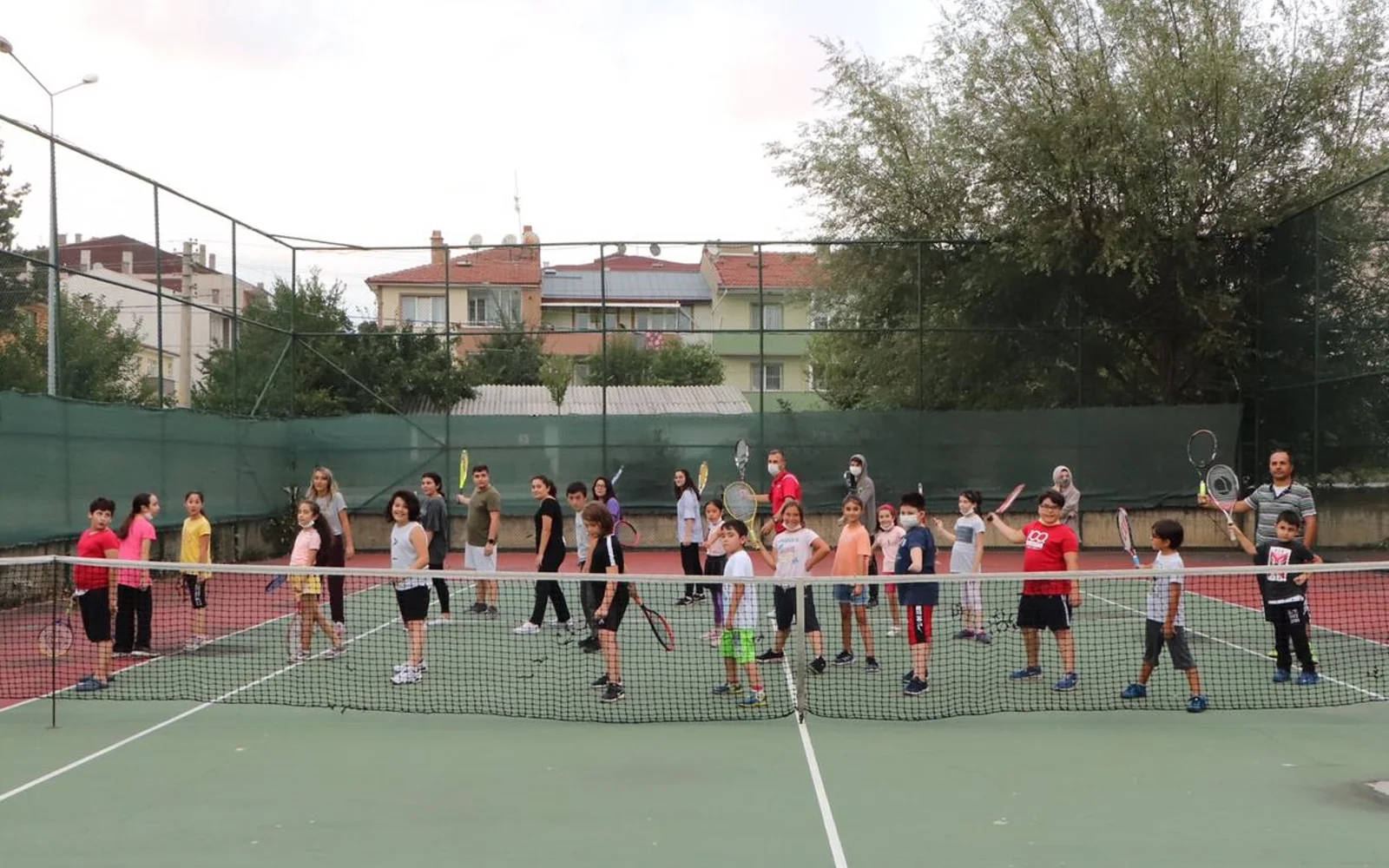 Abant Tenis Kulübü tesis görünümü