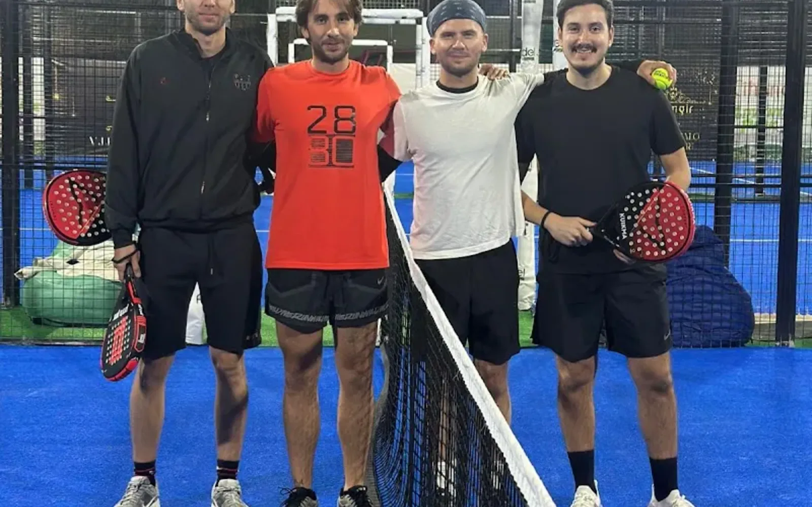 Ci Padel Club Bursa tesis görünümü