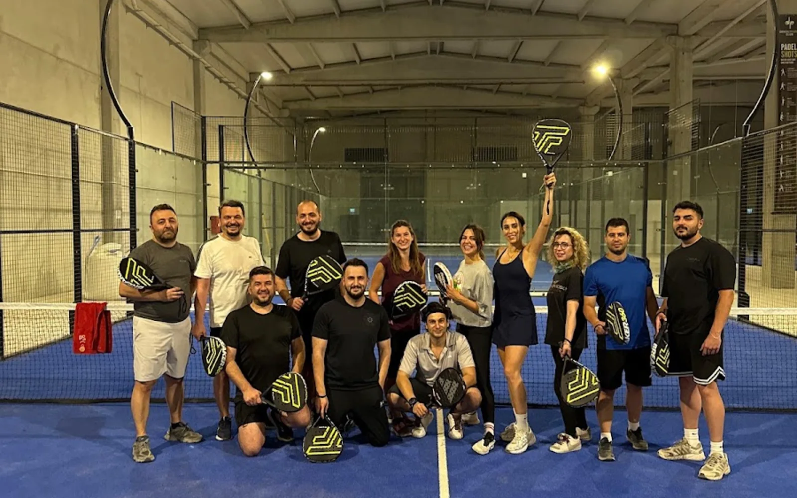 Denizli Padel Club tesis görünümü
