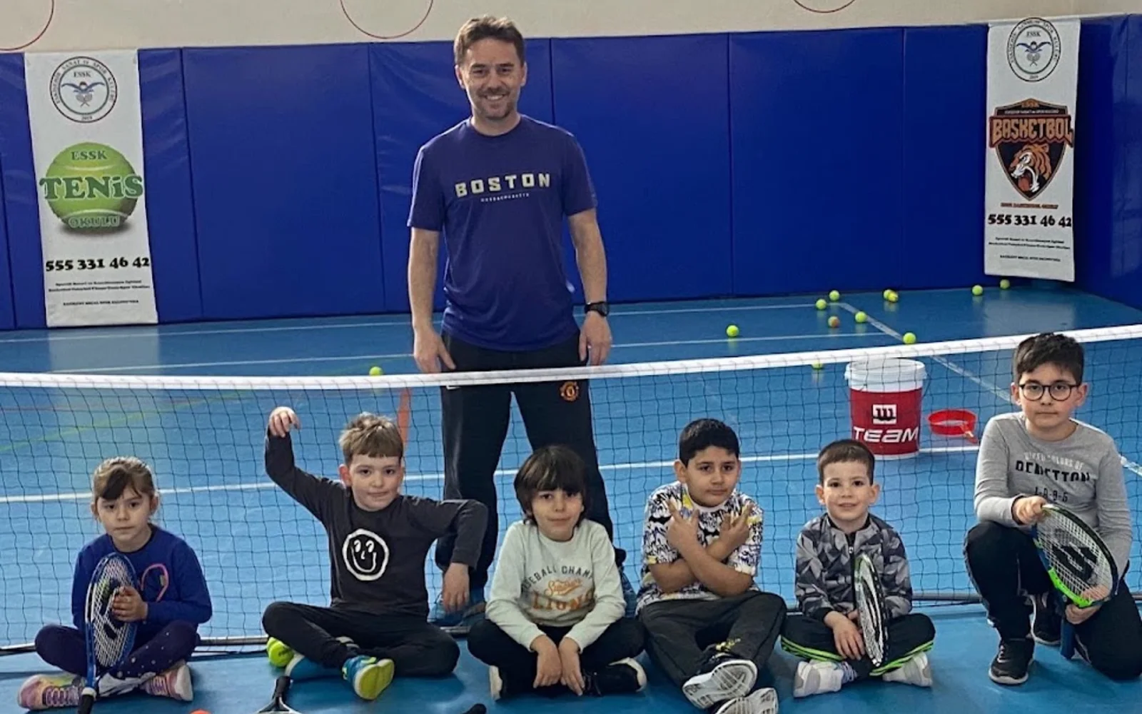 Eskişehir Sanat Spor Batıkent Tenis/Basketbol Spor Okulu tesis görünümü