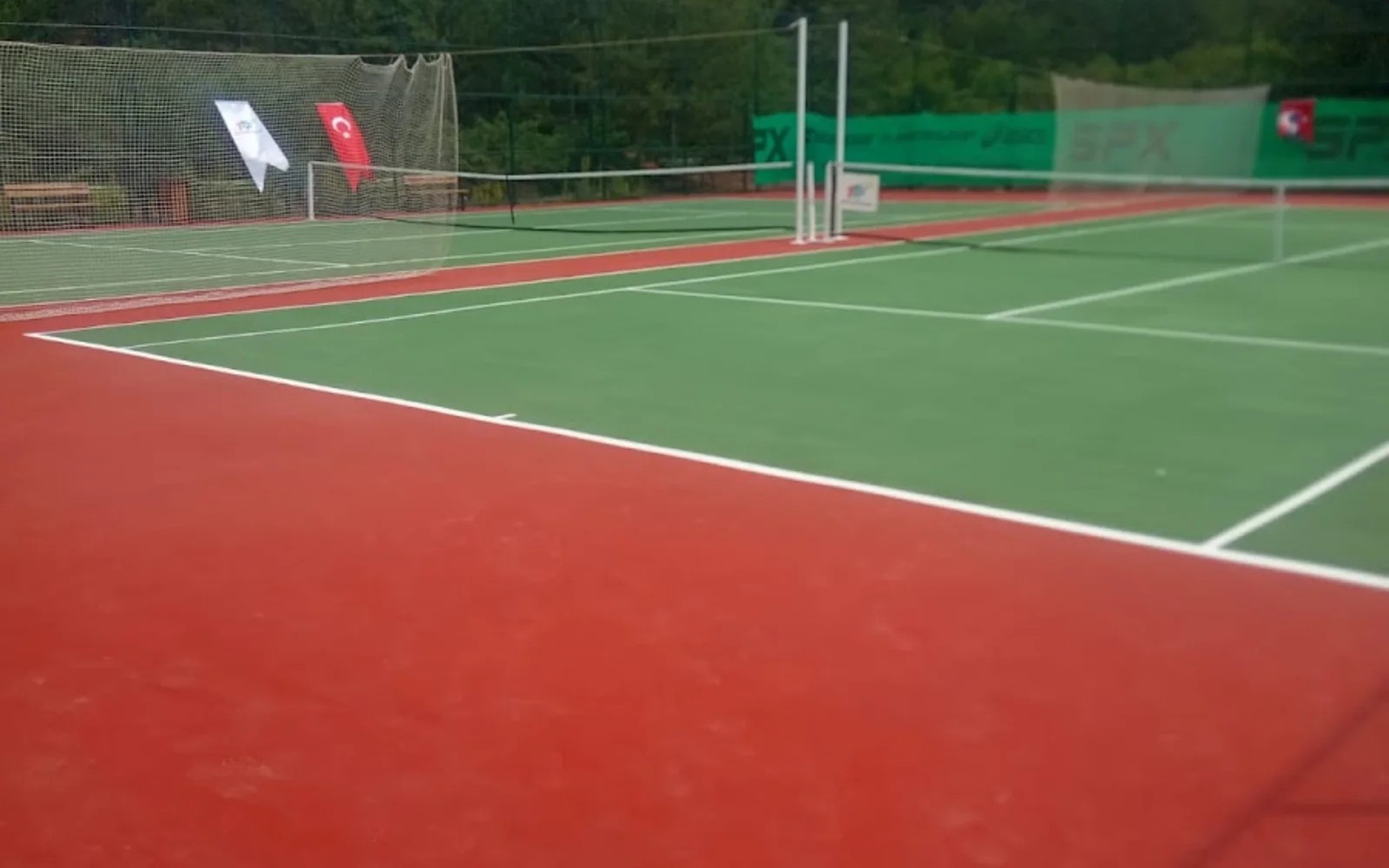 ETA TENİS (Eskişehir Tenis Akademisi) tesis görünümü
