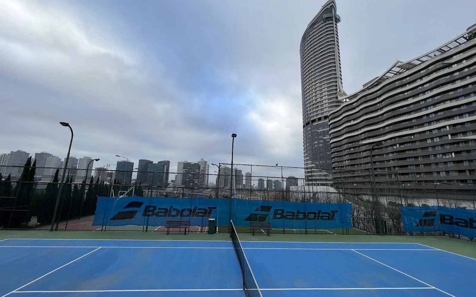 Acıbadem Tenis Akademisi tesis görünümü