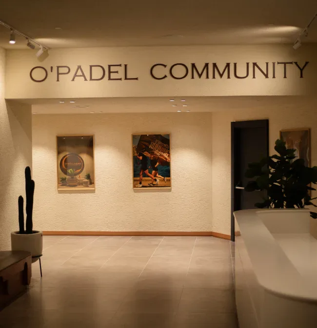O Padel tesis görünümü 2