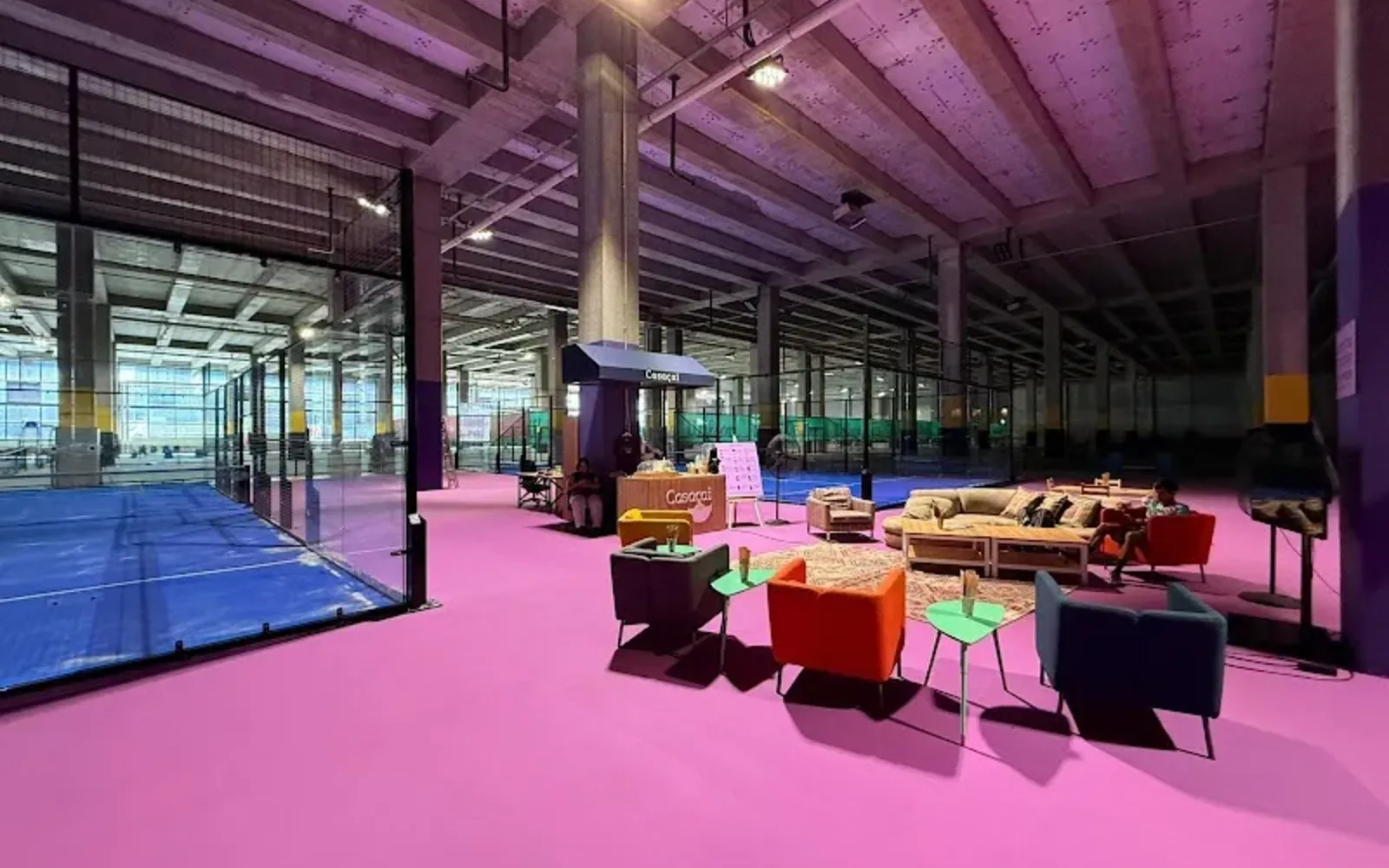 The Padel House tesis görünümü