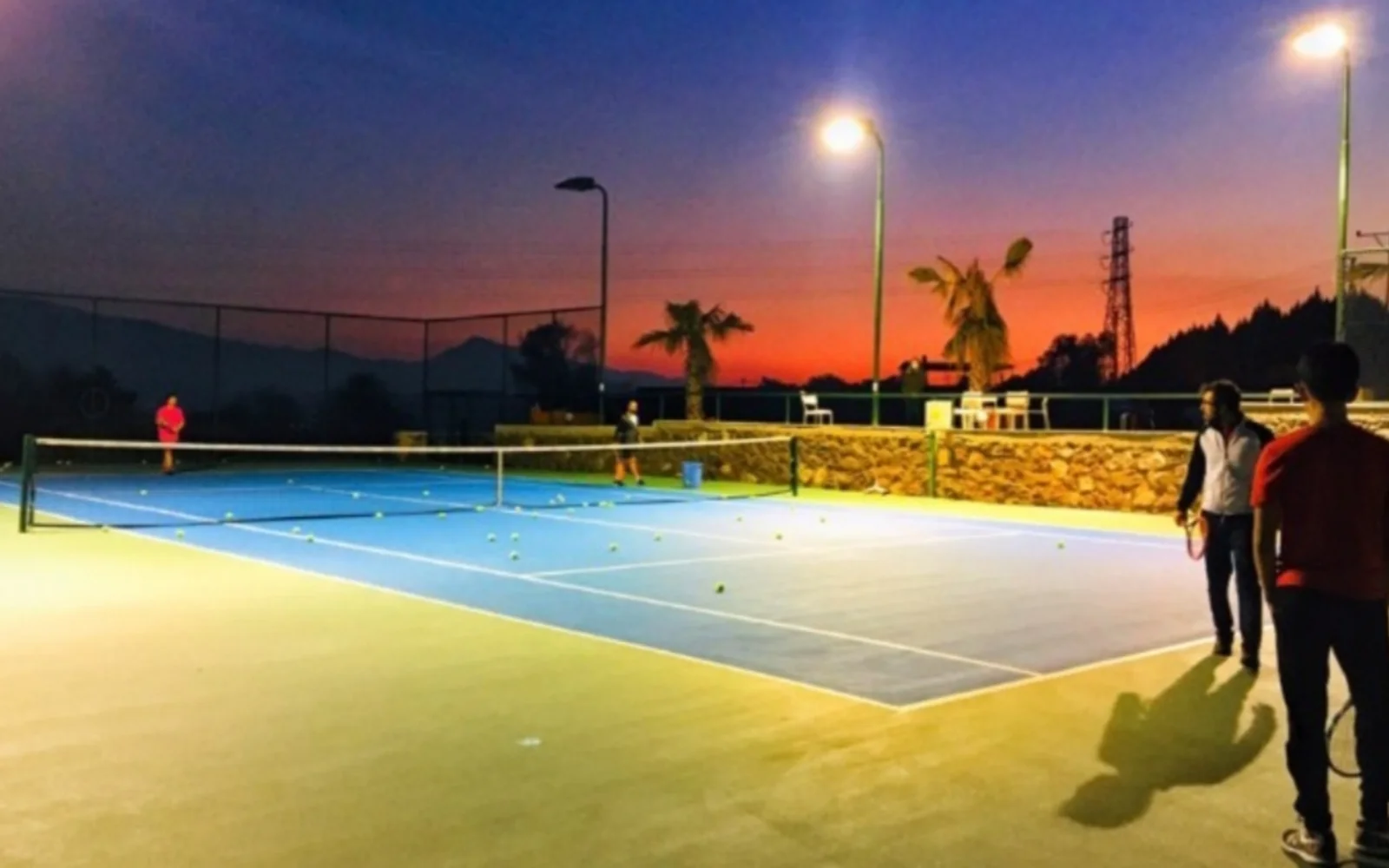 Bornova ES Tenis Kulübü tesis görünümü