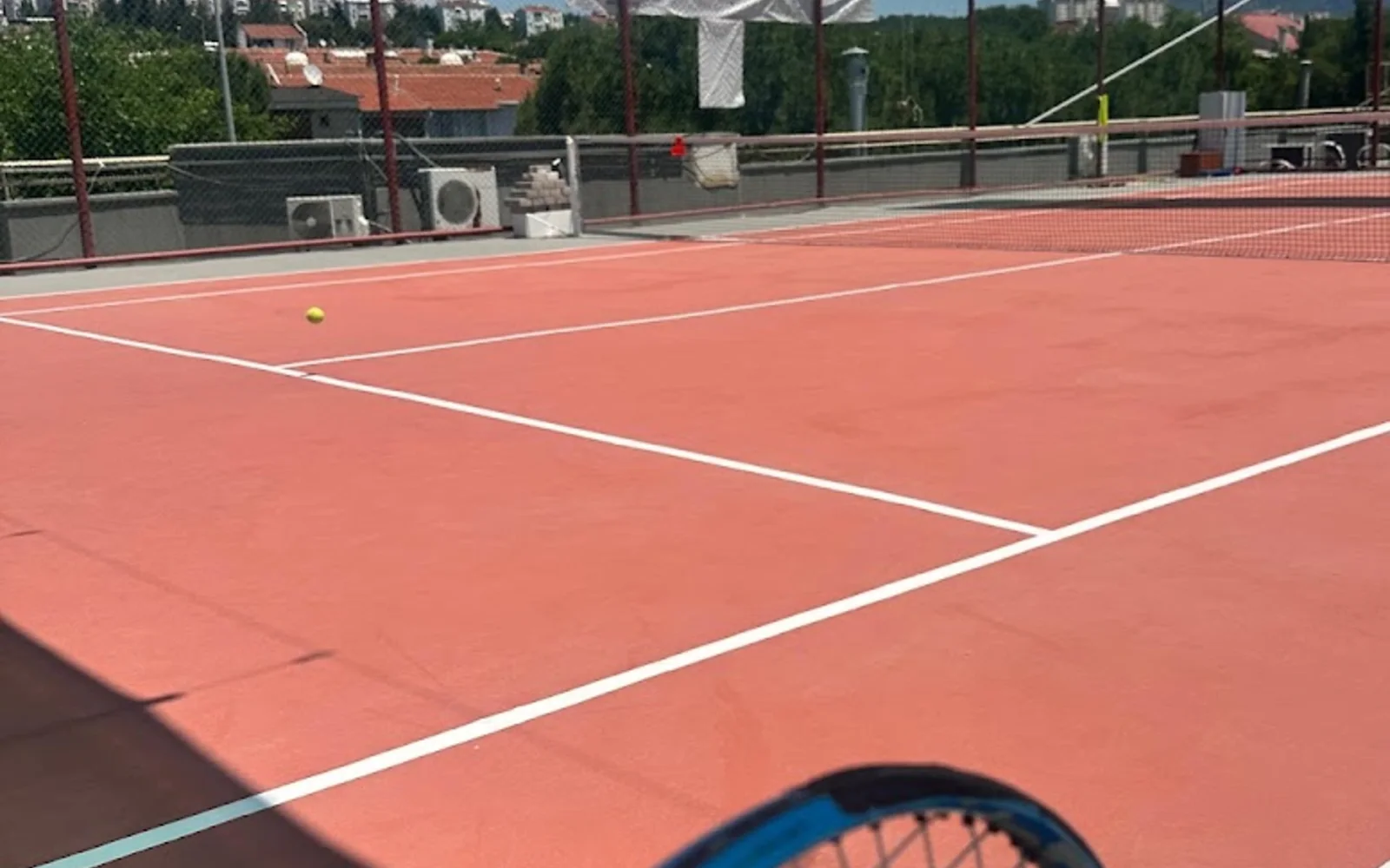 Çetin Tenis Akademisi tesis görünümü