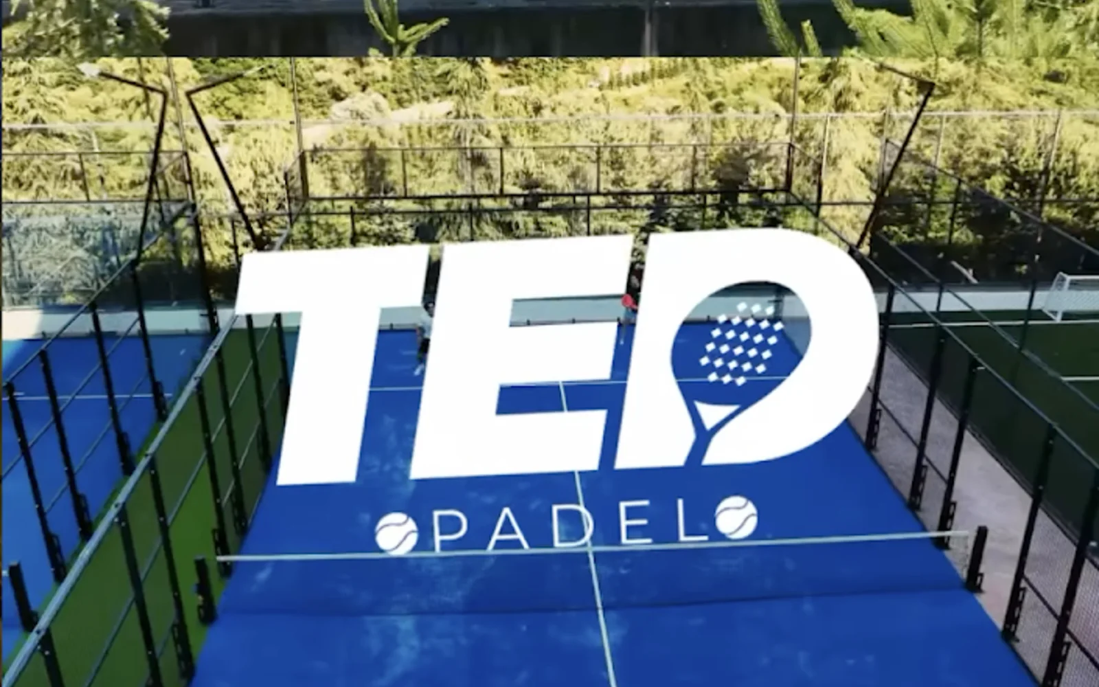 TED Padel tesis görünümü