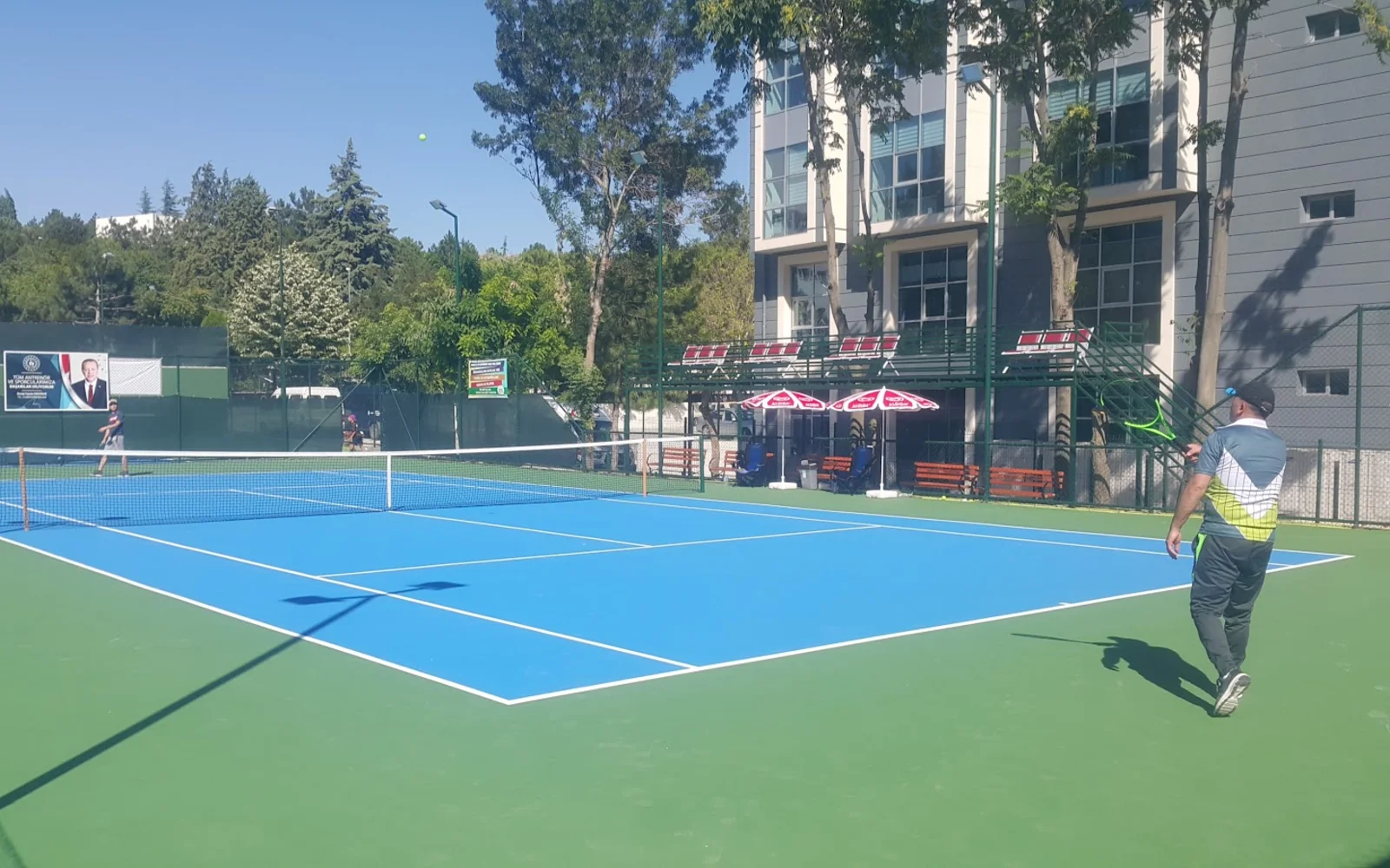 Demirci Tenis Kortları tesis görünümü