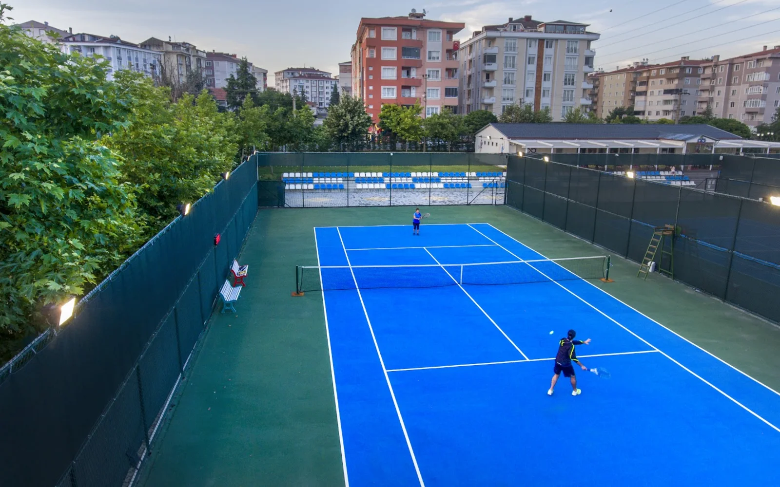 Çorlu Belediyesi Tenis Kompleksi & Tenis Kafe tesis görünümü